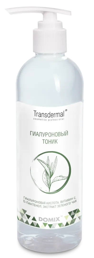 DOMIX Тоник гиалуроновый для лица / Transdermal Cosmetics 250 мл DOMIX 895880 фото 1