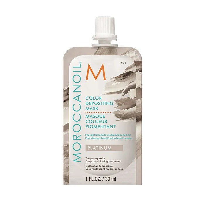 MOROCCANOIL Маска тонирующая для волос, платина / COLOR DEPOSITING MASK PLA 140639 фото 1