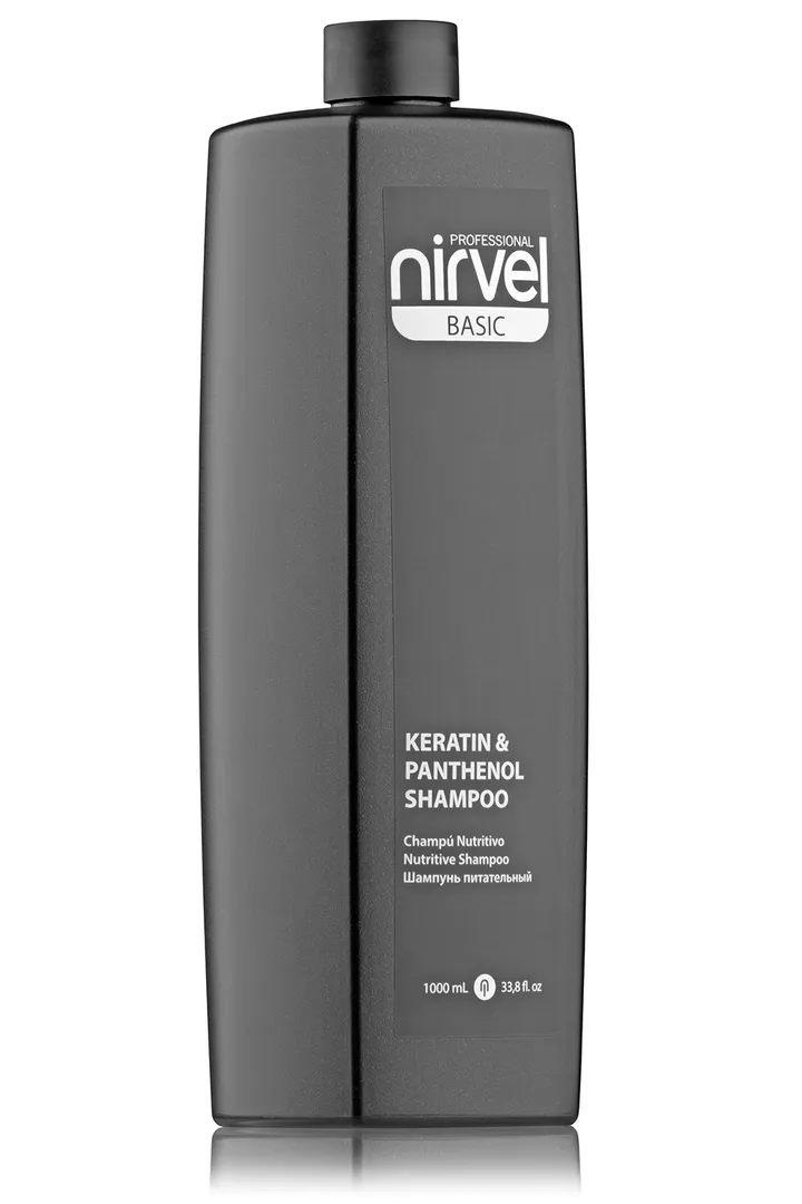 NIRVEL PROFESSIONAL Шампунь питательный с кератином и пантенолом для сухих, 6612 фото 1