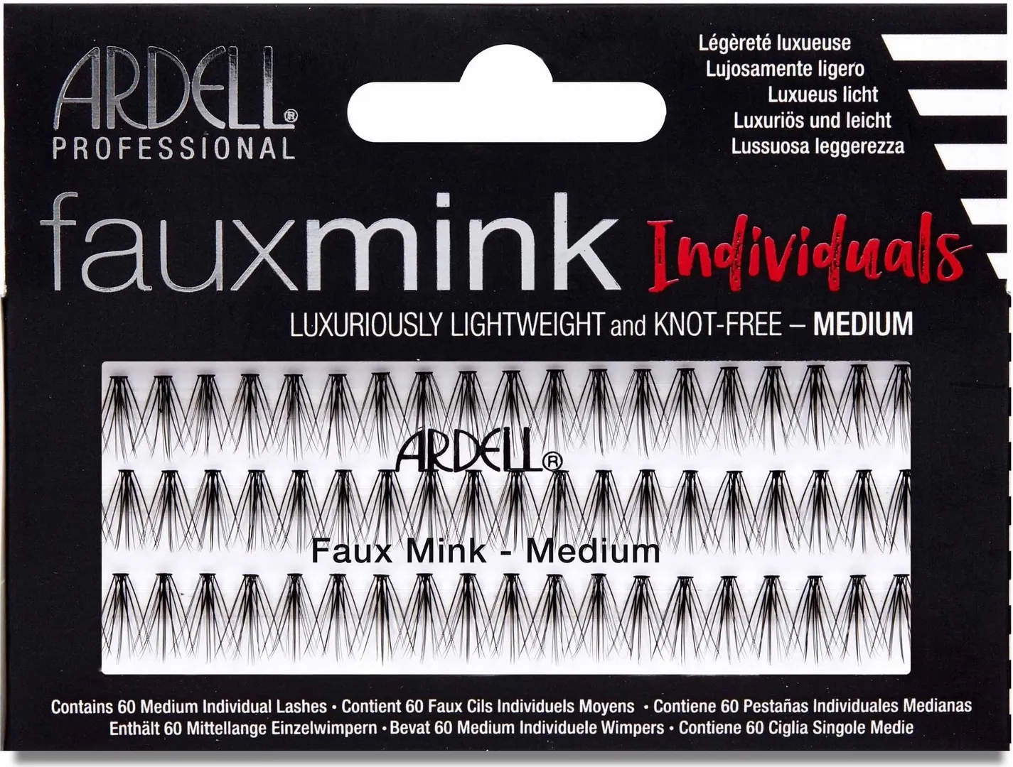 ARDELL Пучки ресниц средние, норка / PRO Faux Mink ARDELL 60086 фото 1