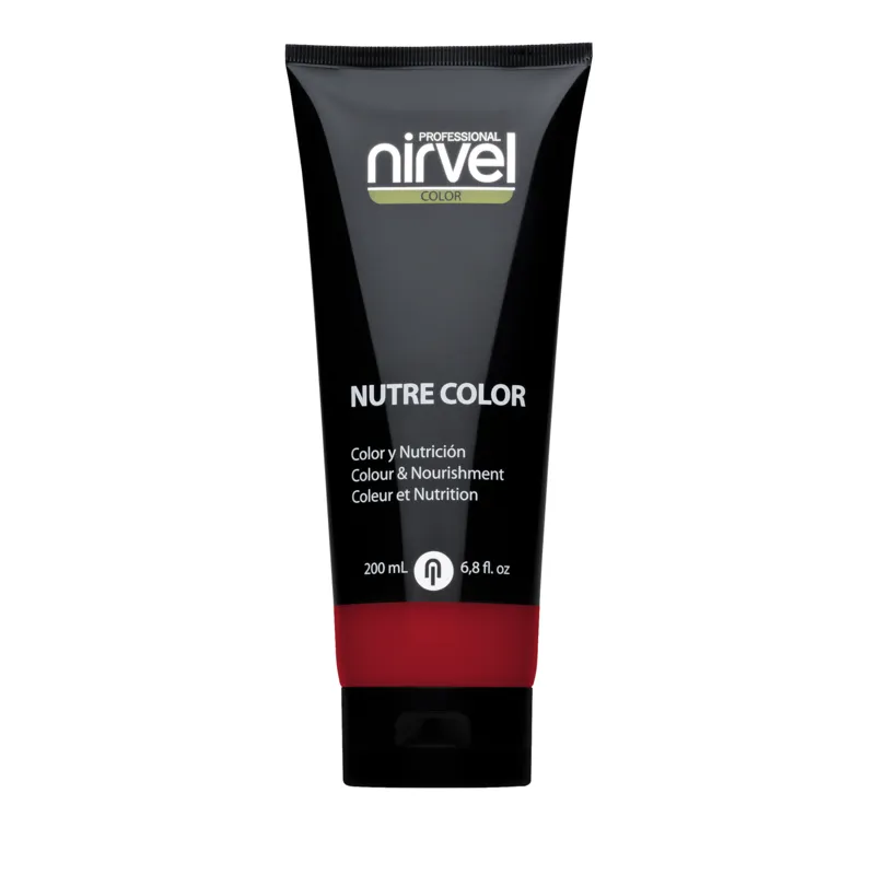 NIRVEL PROFESSIONAL Гель-маска питательная, цвет гранатовый / NUTRE COLOR G 8281 фото 1