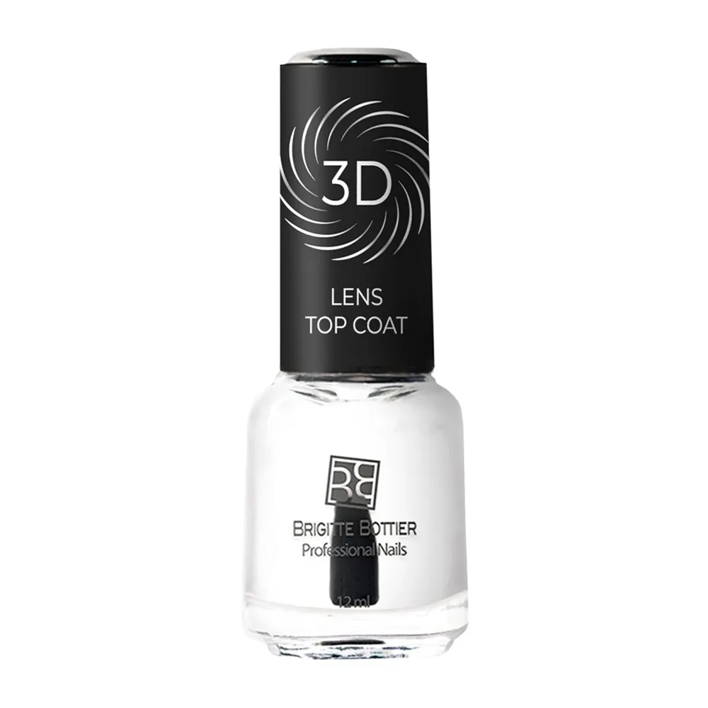 BRIGITTE BOTTIER Покрытие топовое для ногтей / 3D Lens Top Coat LTC 12 мл B BB-LTC фото 1