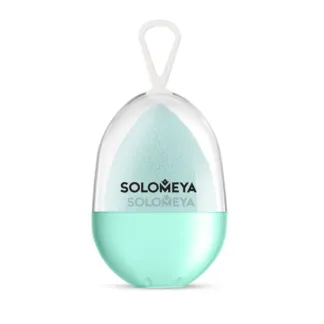 SOLOMEYA Спонж косметический для макияжа Тифони вельветовый / Microfiber Ve