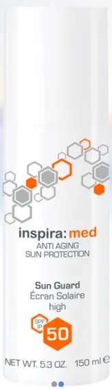 INSPIRA COSMETICS Эмульсия солнцезащитная для лица SPF 50 150 мл INSPIRA CO 4230 фото 1