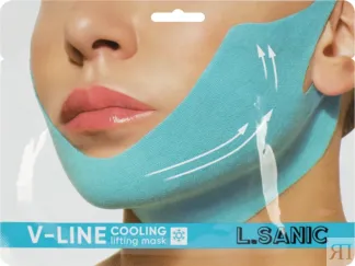 L.SANIC Маска-бандаж для коррекции овала лица с охлаждающим эффектом / V-li