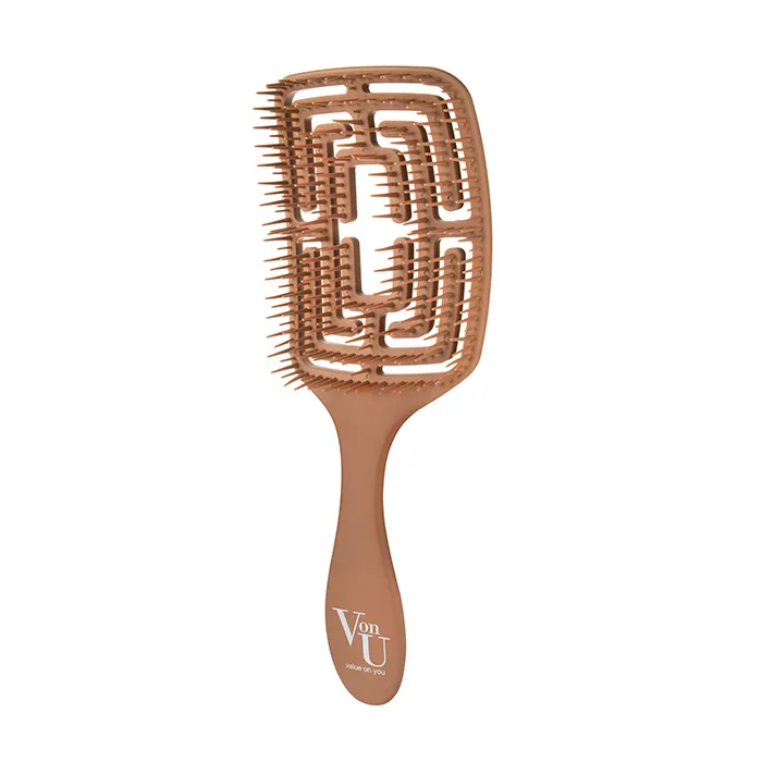 VON-U Расческа для волос, золотая / Spin Brush Gold VON-U 87068 фото 1