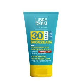 LIBREDERM Крем солнцезащитный SPF30 с омега 3-6-9 и термальной водой / BRON