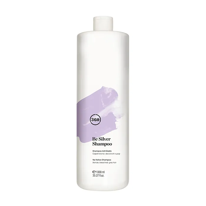 360 HAIR PROFESSIONAL Шампунь антижелтый для волос / Shampoo Be Silver 1000 IN0106 фото 1