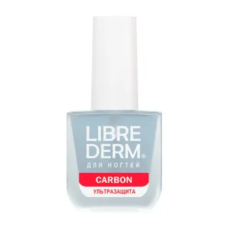 LIBREDERM Лак ультразащита, средство по уходу за ногтями Карбон / NAIL CARE