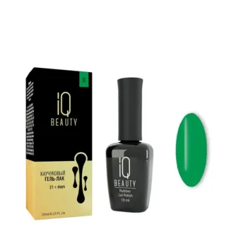 IQ BEAUTY 123 гель-лак каучуковый с кальцием / Green Canyon 10 мл IQ BEAUTY