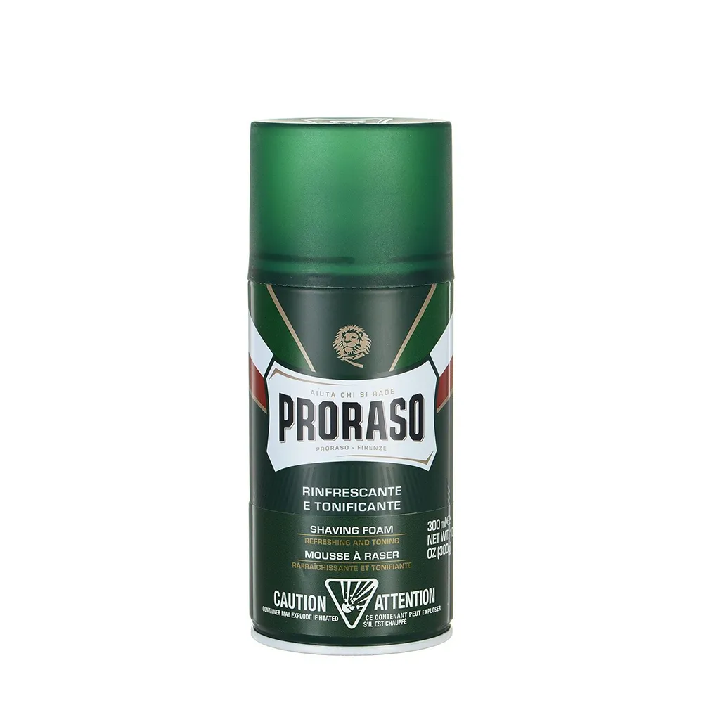 PRORASO Пена освежающая для бритья с маслом эвкалипта и ментолом 300 мл PRO 400435 фото 1