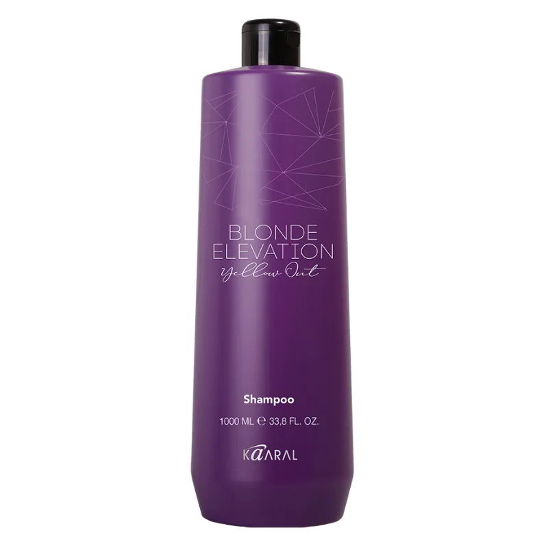 KAARAL Шампунь антижелтый для волос / BLONDE ELEVATION SHAMPOO 1000 мл KAAR BE1078 фото 1