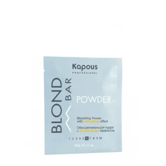 KAPOUS Пудра обесцвечивающая с антижелтым эффектом / Blond Bar 30 г KAPOUS