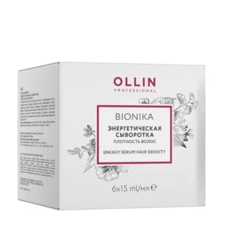 OLLIN PROFESSIONAL Сыворотка энергетическая Плотность волос / BioNika 6 х 1