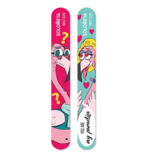 SOLOMEYA Набор пилок 180/220 / You are my paradise Nail file kit 2 шт SOLOM