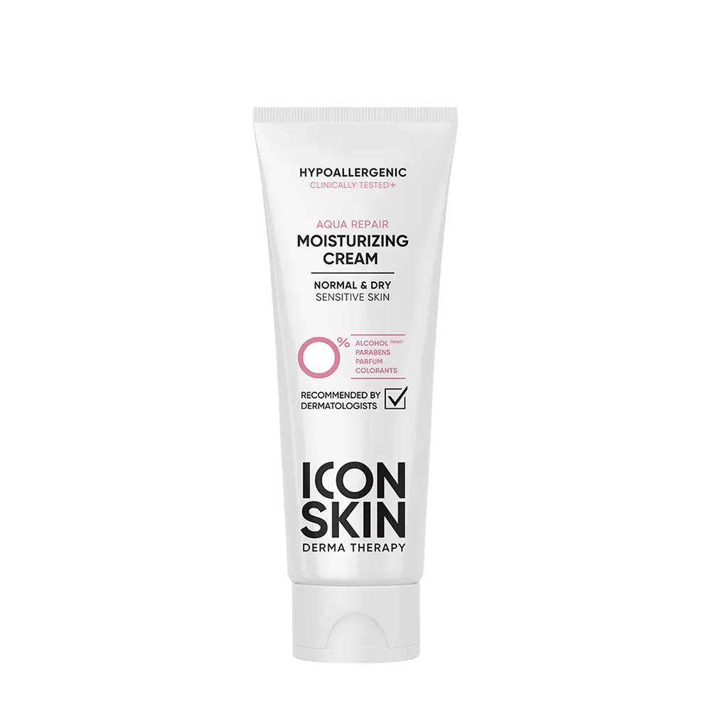 ICON SKIN Крем увлажняющий гипоаллергенный для нормальной и сухой кожи / Aq