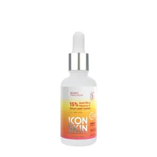 ICON SKIN Пилинг для лица с витамином С с 15% комплексом кислот / Re Vita C
