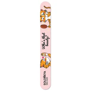 SOLOMEYA Пилка для ногтей 180/220 / Who's that beauty Nail File 1 шт SOLOME