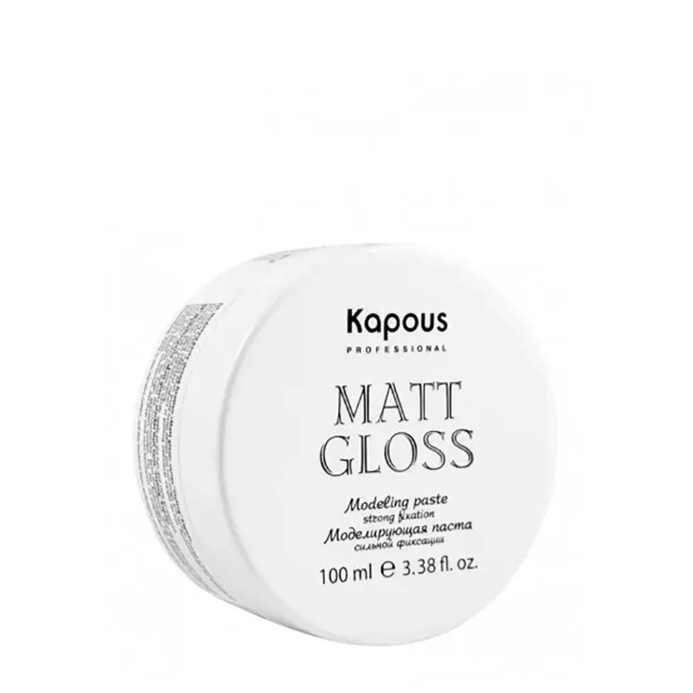 KAPOUS Паста моделирующая сильной фиксации для волос / Matte gloss 100 мл