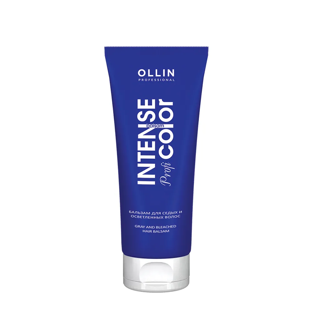 OLLIN PROFESSIONAL Бальзам тонирующий для седых и осветленных волос / Gray