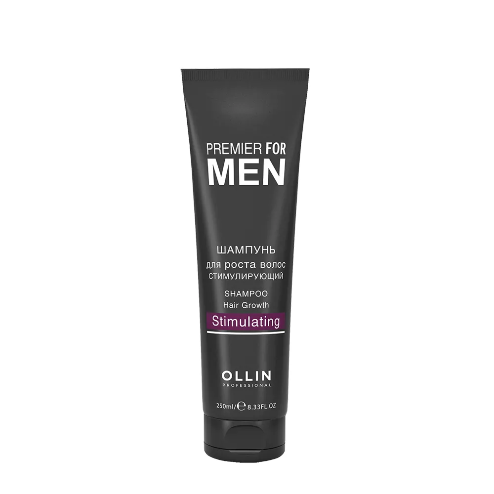 OLLIN PROFESSIONAL Шампунь стимулирующий для роста волос, для мужчин / Sham