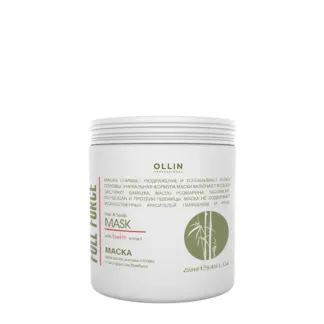 OLLIN PROFESSIONAL Маска с экстрактом бамбука для волос и кожи головы / FUL