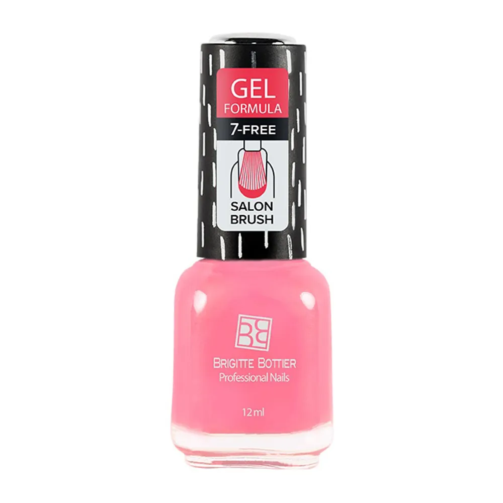 BRIGITTE BOTTIER 24 лак для ногтей гелевый, пастельно розовый / GEL FORMULA BB-GF24 фото 1