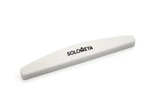 SOLOMEYA Буффер-шлифовщик 100/100 Арка, белый / Arch Sanding Sponge SOLOMEY