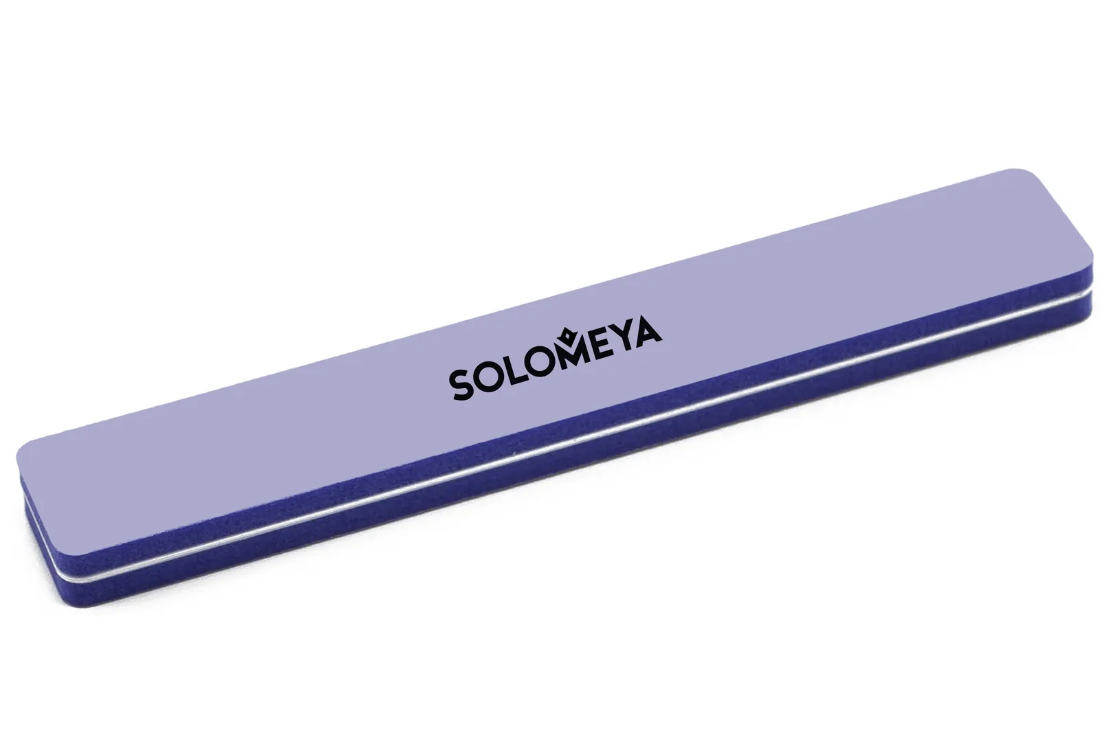 SOLOMEYA Буффер-шлифовщик 80/80, фиолетовый / Square Sanding Sponge Violet 06-1142 фото 1