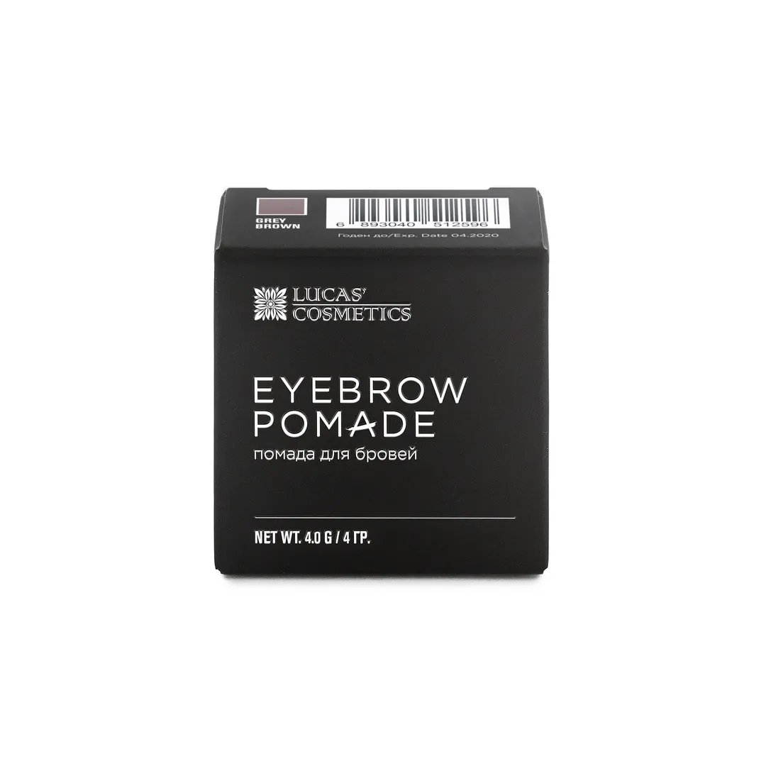 LUCAS’ COSMETICS Помада для бровей, серо-коричневый / Brow pomade grey brow 00138 фото 1