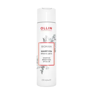 OLLIN PROFESSIONAL Шампунь для окрашенных волос Яркость цвета / BioNika 250