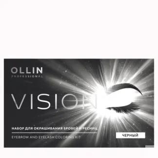 OLLIN PROFESSIONAL Набор для окрашивания бровей и ресниц, черный / OLLIN VI