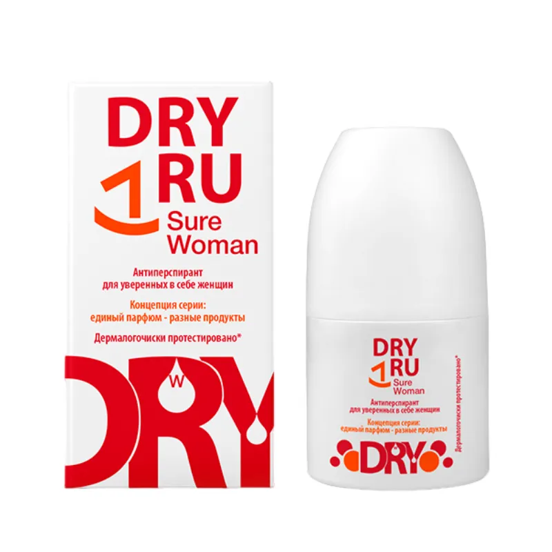 Антиперспирант для уверенных в себе женщин Sure Woman 50 мл DRY RU 4627102710826 фото 1