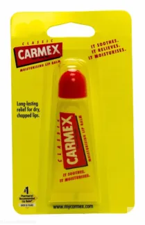 CARMEX Бальзам классический для губ SPF 15 (в тубе) / Lip Balm Tube 10 г CA