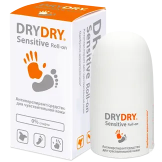 DRY DRY Средство от потоотделения для чувствительной кожи Sensitive 50 мл