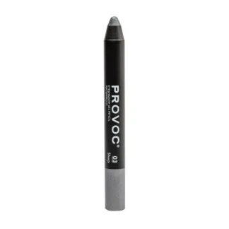 PROVOC Тени-карандаш водостойкие шиммер, 03 мокрый асфальт / Eyeshadow Penc