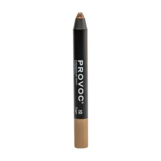 PROVOC Тени-карандаш водостойкие шиммер, 10 оливковый / Eyeshadow Pencil 2,
