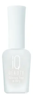 IQ BEAUTY Покрытие защитное зеркальное и сушка / Glossy Top & Dry 12,5 мл I