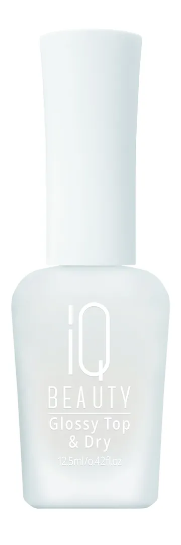 IQ BEAUTY Покрытие защитное зеркальное и сушка / Glossy Top & Dry 12,5 мл I IQTR008 фото 1