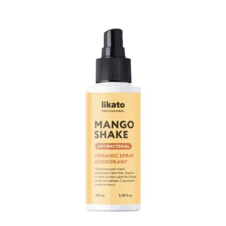 LIKATO PROFESSIONAL Спрей-дезодорант органический для тела / Mango Shake Li