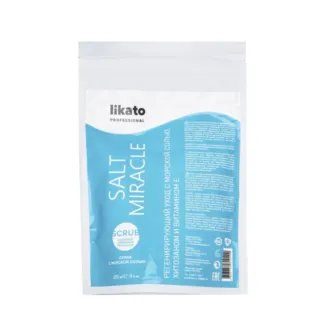 LIKATO PROFESSIONAL Скраб регенерирующий с морской солью для тела / Likato