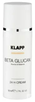 KLAPP Крем-уход 24 часа для лица / BETA GLUCAN 50 мл KLAPP