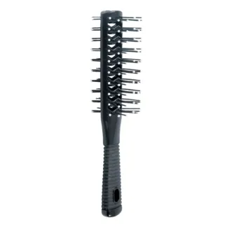 HAIRWAY Щетка Vent Black туннельная двухсторонняя HAIRWAY