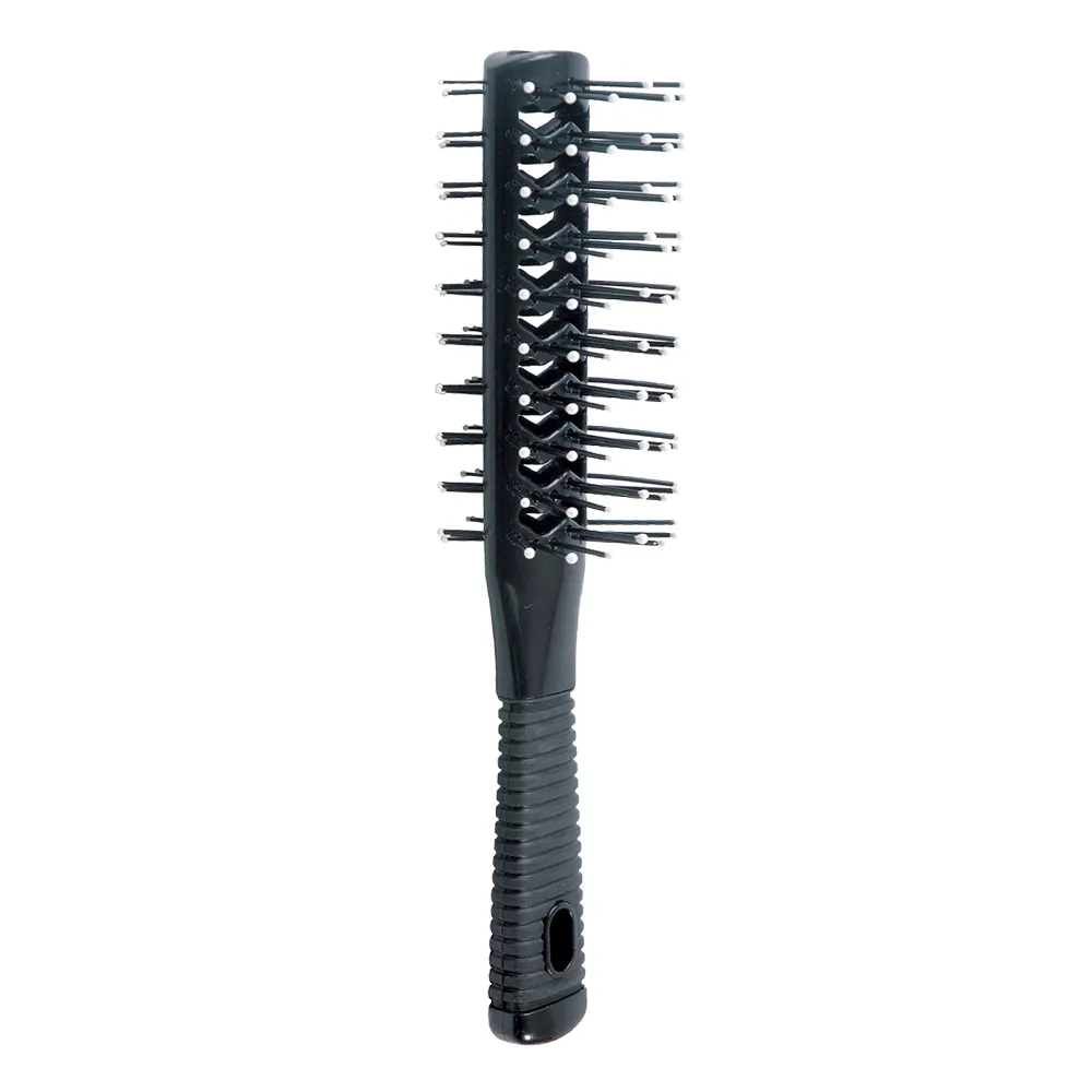 HAIRWAY Щетка Vent Black туннельная двухсторонняя HAIRWAY 08001 фото 1