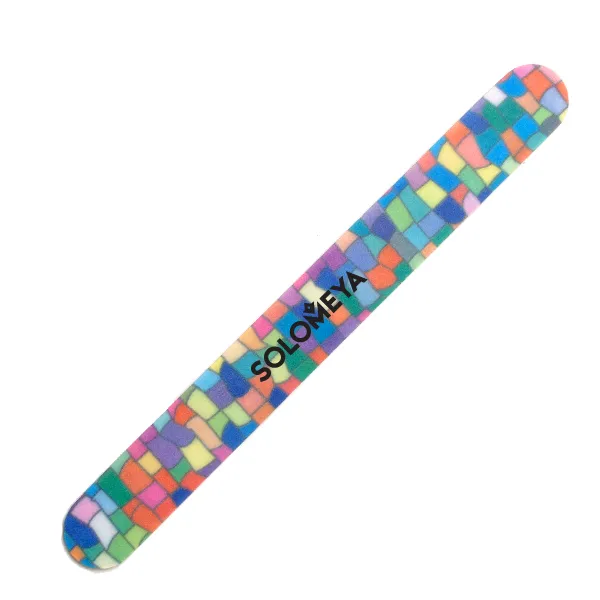 SOLOMEYA Пилка для натуральных ногтей 220/220 Гауди / Gaudi Milar Nail File 06-791 фото 1