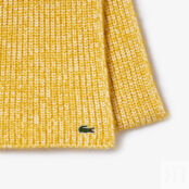 Шарф Lacoste Unisex из мерсеризованной альпаки фото 2