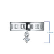 Кольцо из серебра с бриллиантом э0601кц12191020 ЭПЛ Даймонд э0601кц12191020