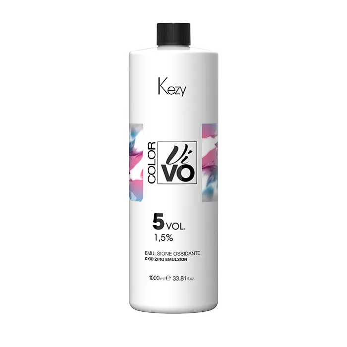 KEZY Эмульсия окисляющая 1,5% 5 vol. / Oxidizing emulsion 1000 мл KEZY 93100 фото 1