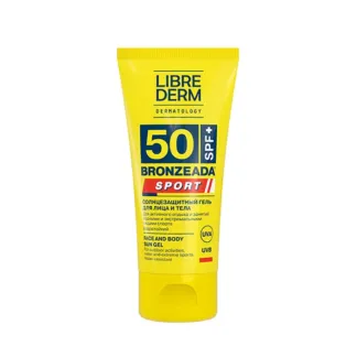 LIBREDERM Гель cолнцезащитный для лица и тела SPF 50 / BRONZEADA SPORT 50 м