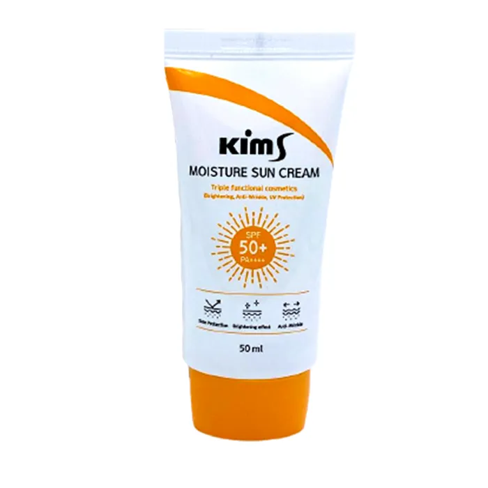 KIMS Крем увлажняющий солнцезащитный для лица / Kims Moisture Sun Cream SPF MSC50 фото 1